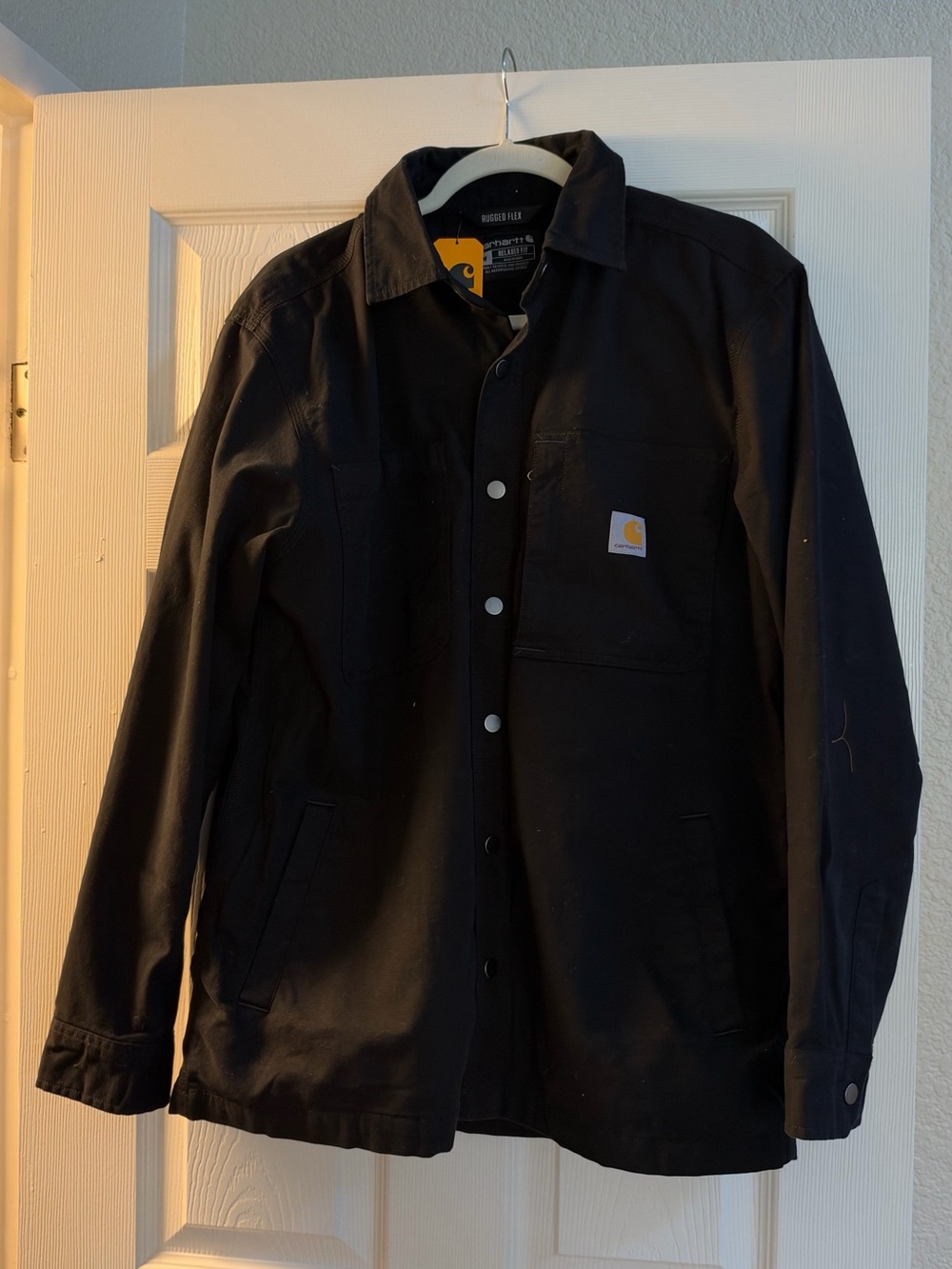 Carhartt Black Lightweight Work Jacket NWT